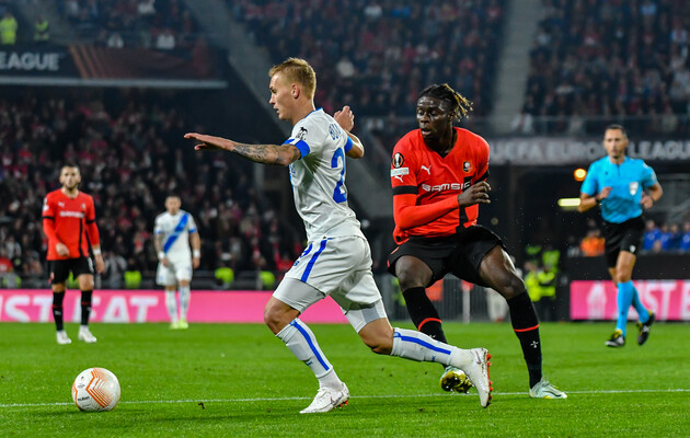 "Динамо" повторно проиграло "Ренну"