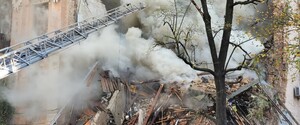 Из-под завалов дома в Киеве достали тело четвертого погибшего 