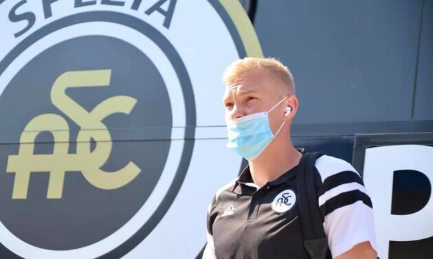 Коваленко выступает за "Специю"