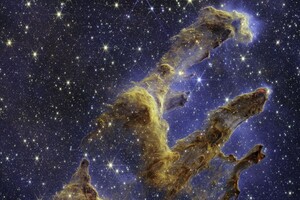 «Джеймс Уэбб» сделал снимок Столпов творения из туманности Орла