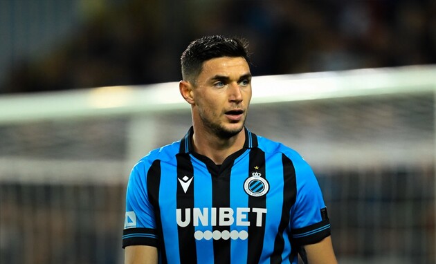 Яремчук забив другий гол у сезоні за "Брюгге"