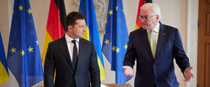 Зеленский анонсировал визит в Украину президента Германии