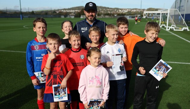 Де Дзербі підтримав українських дітей