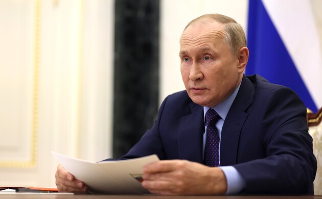 Путін заявив, що ранковий масований удар по Україні є помстою за Севастополь