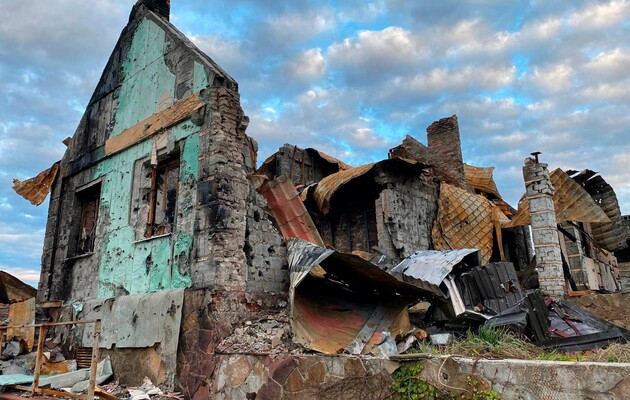 Так сейчас выглядит село Богородичное на Донбассе.