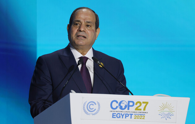 Лідер Єгипту закликав світ припинити війну в Україні