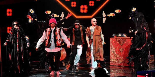 Kalush Orchestra выступили на MTV EMA 2022