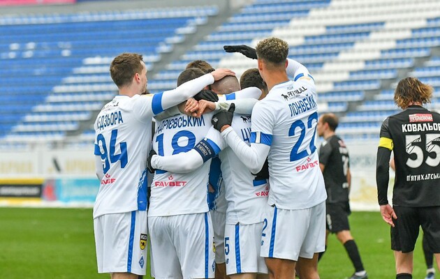 "Динамо" добыло важные три очка