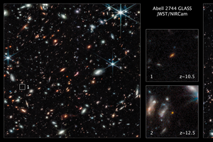 «Джеймс Вебб» знайшов дві найдальші та найстаріші галактики