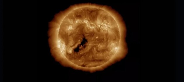 Сонце викинуло убік Землі потік заряджених частинок