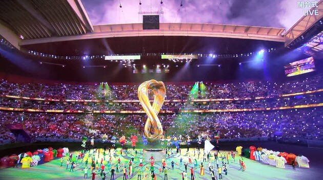 Состоялась церемония открытия чемпионата мира-2022 по футболу в Катаре