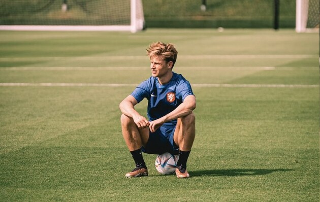 Френки Де Йонг – лидер сборной Нидерландов