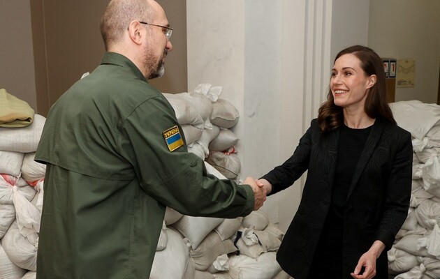 Раніше Санна Марін також відвідала Україну. Зустріч з українськи прем'єром 