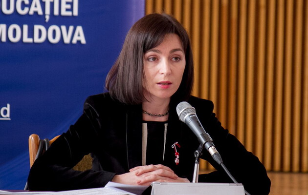 Санду звинувачує Росію у фінансуванні протестів у Молдові