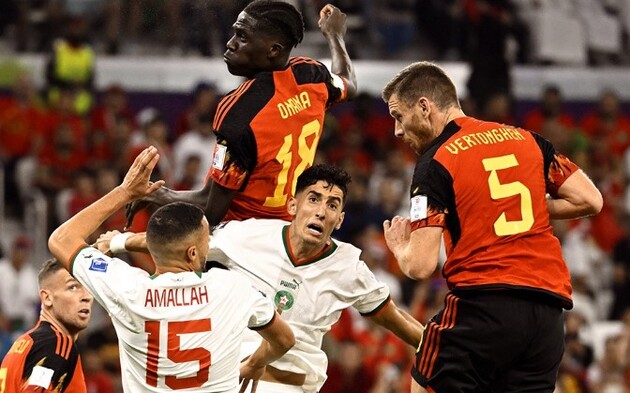 Бельгия не справилась с Марокко