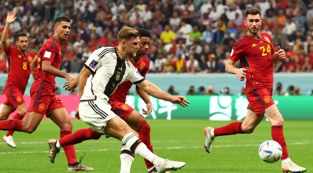 Испания и Германия не определили победителя на ЧМ-2022