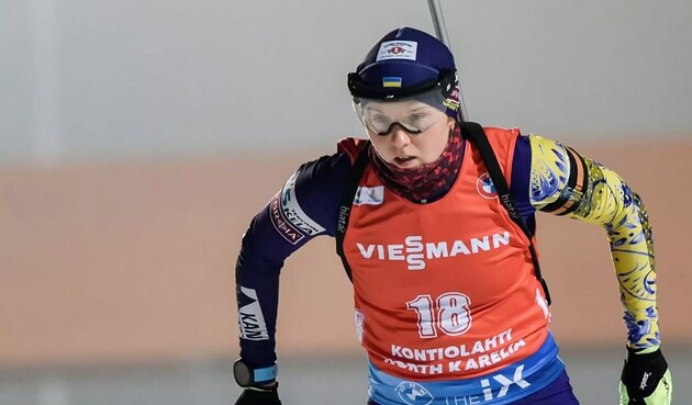 Українка спілкувалася з біатлоністками з Білорусі