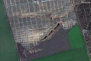 Площа поховань на міському цвинтарі Маріуполя суттєво зросла – знімки Maxar