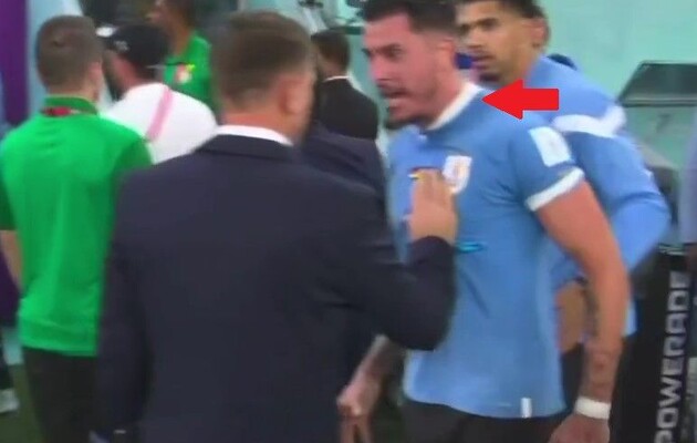 Уругвайский футболист ударил представителя ФИФА после матча ЧМ-2022