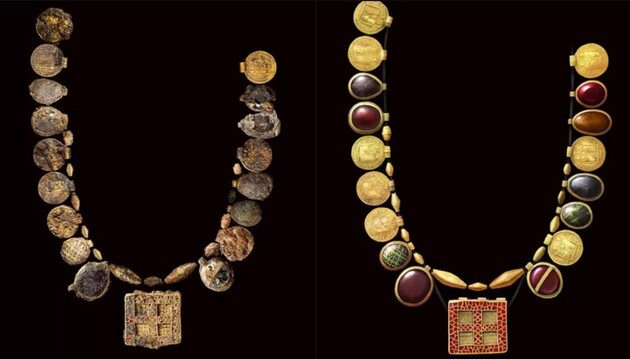 Возраст ожерелья составляет 1300 лет