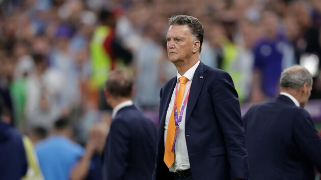 Ван Гал возглавлял команду с прошлого года