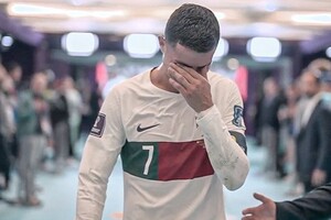 Криштиану Роналду расплакался после вылета Португалии с ЧМ-2022