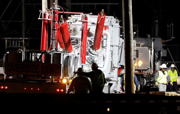 Одна з обстріляних підстанцій