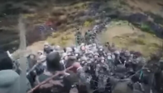 Під час зіткнень на індійсько-китайському кордоні прикордонники боролися камінням та палицями