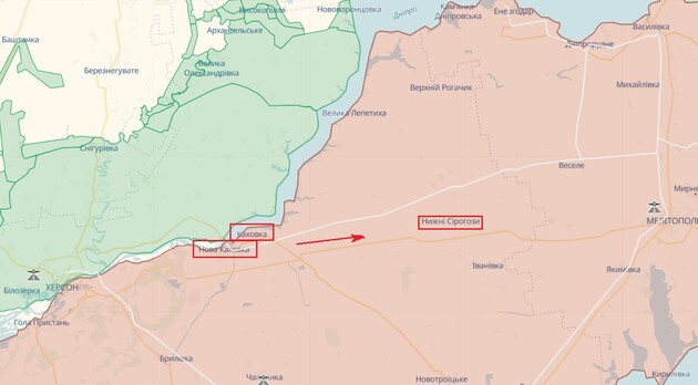 Скриншот с карты DeepSrate