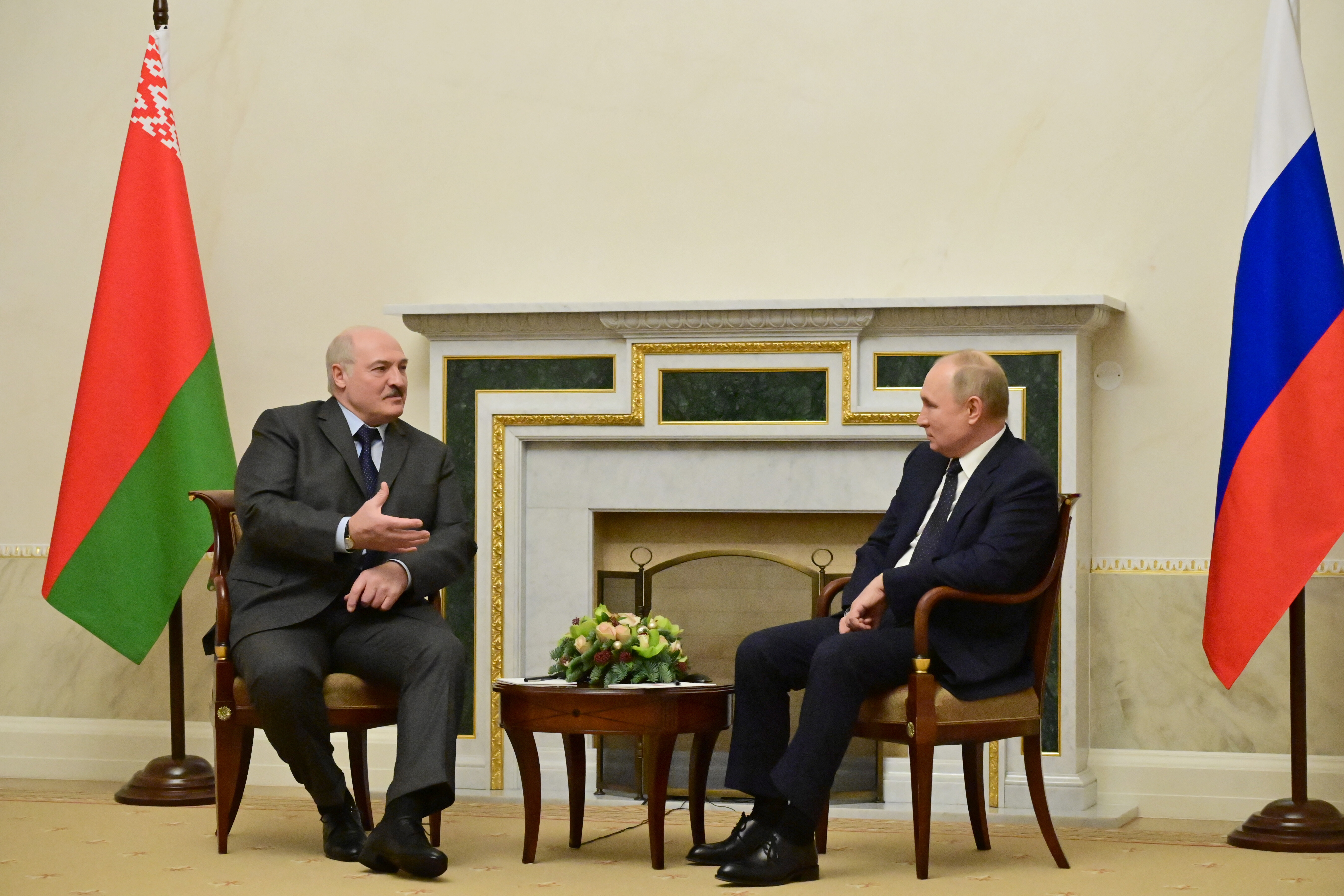 Поздравление с единением россии и белоруссии. Встреча Путина и Лукашенко 2022.