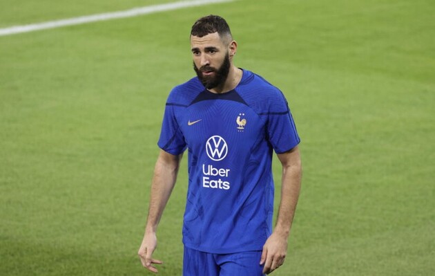 Бензема выступает за "Реал"