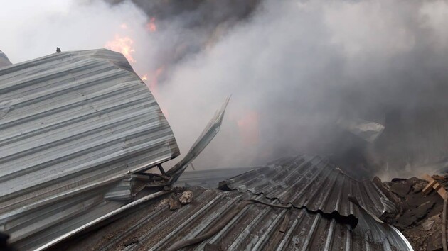 РФ нанесла ракетные удары по Изюмскому району, произошел масштабный пожар — глава Харьковской ОВА
