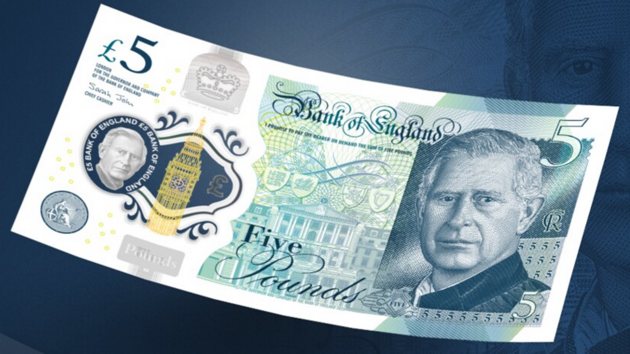 У Британії випустили банкноту з портретом Чарльза III