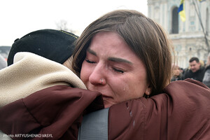 В Киеве прошла акция с призывом освободить пленных защитников