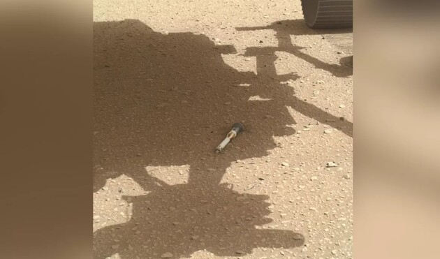 Perseverance ще одну трубку зі зразками