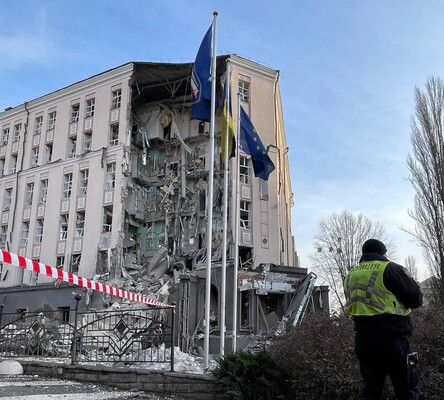 В канун Нового года россияне обстреляли Киев: есть погибший и раненые