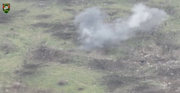 Украинские десантники ударили по позициям РФ под Бахмутом
