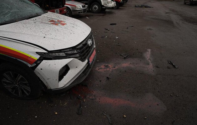 РФ обстріляла пожежну частину у Херсоні: один рятувальник загинув, четверо постраждали — ДСНС