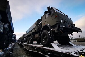 В Білорусь прибув черговий ешелон із військовою технікою РФ