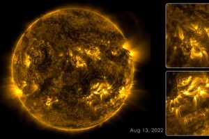 NASA показало чотири місяці життя Сонця за одну годину