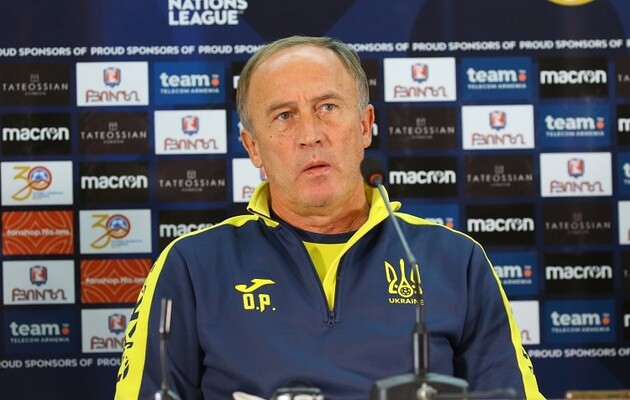 Бывший главный тренер сборной Украины по футболу будет работать в Армении