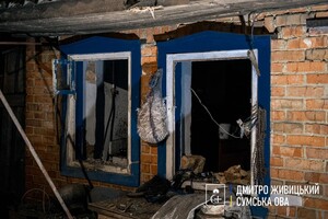 Зруйновані два будинки, загалом 60 обстрілів – ситуація на Сумщині