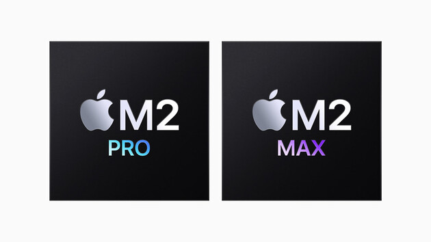 Apple представила чіпи M2 Pro та M2 Max