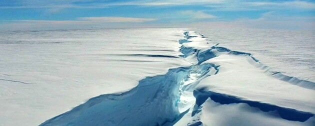 От ледяного щита Антарктиды откололся айсберг размером с Лондон