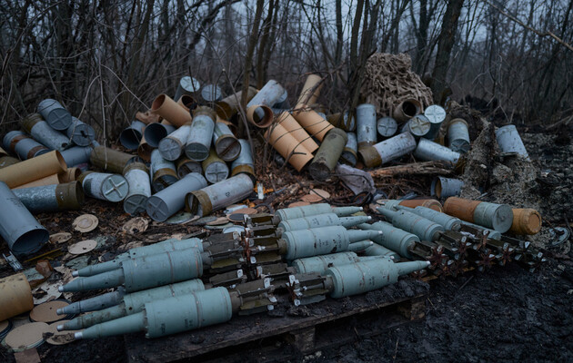 В Киевской области уничтожили артиллерийские снаряды вражеской армии времен весенней оккупации 