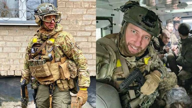 Стаховский защищает Украину на фронте