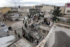 Кількість загиблих внаслідок землетрусів у Туреччині та Сирії перевищила 17 тисяч
