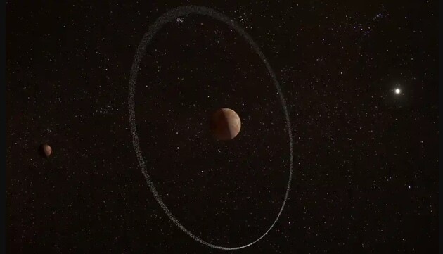 Кольцо располагается дальше, чем предполагалось