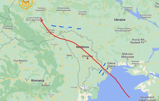 Две российские ракеты влетели в воздушное пространство Румынии и Молдовы
