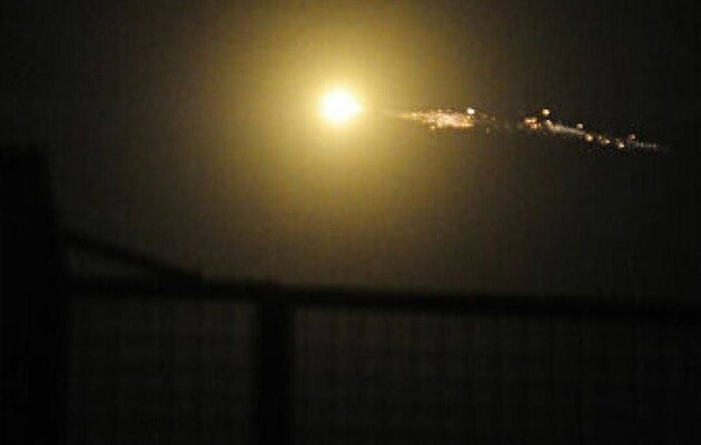 Як виглядає робота ППО в нічному небі 